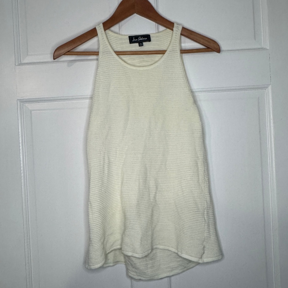 Sam Edelman Women's Ribbed Cotton Tank Top - size XS